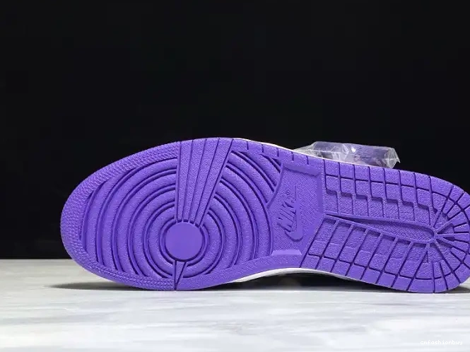 1 Court Purple 555088-500 OG Jordan Air High 0630